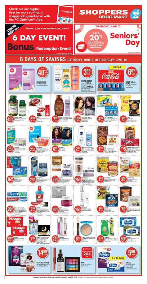 shoppers drug store weekly flyer.